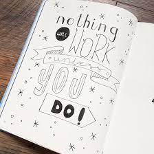 It S A Great Fun And Awesome Handlettering Practice To Set Up Motivational Quotes In You Bullet Journal Quotes Bullet Journal Inspiration Bullet Journal Set Up