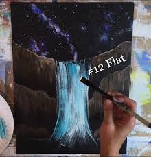 Maybe you would like to learn more about one of these? Waterfall Painting Step By Step Painting Tutorial For Beginners