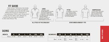 Under Armour Compression Shorts Size Chart