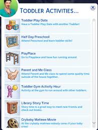It adjusts many features such as the lifespan, careers, pay, pregnancy, and more to be more realistic. Family And Youth Activities By Adeepindigo From Mod The Sims Sims 4 Downloads