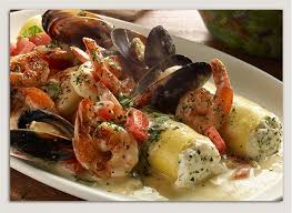 Seafood Giant Manicotti Seafood Manicotti Recipe Pasta Dishes Seafood Diet