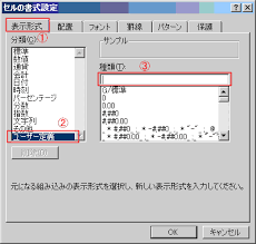表示形式 ユーザー定義 の設定方法 Excel基本講座