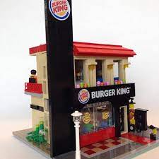 Modular Burger King Drive Through Store Creaciones De Lego Muebles De Lego Legos