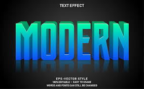 Download Editable Text Effect Modern Premium Graphic By Yosiduck Creative Fabrica SVG Cut Files