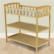 Natural Finish Wood Baby Furniture Changing Table With Safety Rail Changing Pad Baby Furniture Changing Table Baby Furniture Sets