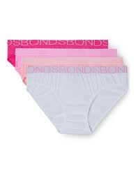 Bonds keeps the fun in tow for boys and girls too, with a broad range of underwear and active wear on offer for both. Bonds Multipack Bikini Myer
