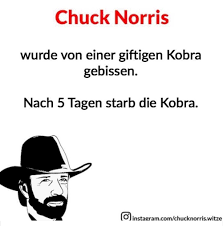 Chuck Norris Kobra Biss Kobra Ist Nach 5 Tagen Gestorben Lustig Witzig Spruche Bild Bilder Lustig Humor Chuck Norris Spruche Witzige Spruche