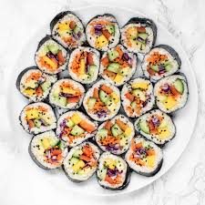 Is sushi gluten free reddit. Rainbow Cauliflower Rice Sushi Vegan Gf Keto Healthygirl Kitchen