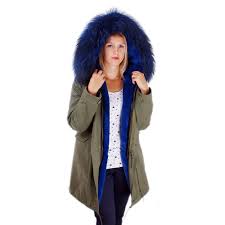 Damen winterjacke mit echtfell wintermantel mantel jacke winterparka echt fell gefüttert parka kapuze pelz warm pelzkragen. Langer Damen Parka Mit Pink Pelzbesatz Fur Kapuze Fox