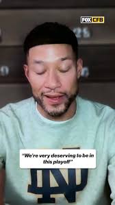 Marcus Freeman joins the show to make a case for Notre Dame in the CFP 👀  Do you agree?