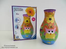 Lifestyle 3d puzzles click on a product to visit its page! Funky Owls Vase 3d Puzzle 54 Piece Ravensburger Jigsaw Puzzles