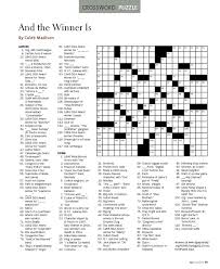 Check spelling or type a new query. Dga Quarterly Magazine Spring 2011 Crossword Puzzle And The Winner Is