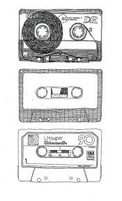 Mixtape Illustration Art Sketch Book Art Design