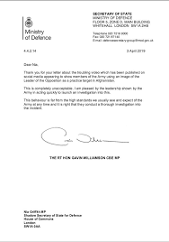 Gavin Williamson On Twitter Thank You To Nia Griffith For Expressing A Concern That I Fully Share The Video That Emerged Today Is Completely Unacceptable And I Will Be Working Closely With