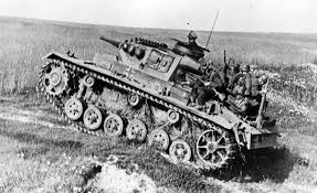 German infantry ride on a Panzer III | World War Photos
