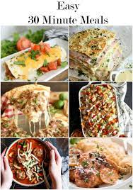 Cooking healthy meals doesn't have to take all night. Fifteen 30 Minute Meals Family Friendly Pitchfork Foodie Farms