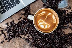 Free for commercial use high quality images. Hot Latte Art Coffee With Labtop Computer Working On Wood Table Business Technology Stock Photo Picture And Royalty Free Image Image 152735905