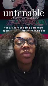 Untenable: Understanding its Meaning in English