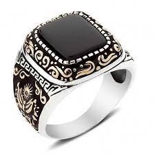 Bague Chevaliere Homme Argent Massif 925 Islam 15 Gr Toutes Taille Silver Ring Chevaliere Homme Argent Bague Chevaliere Bague
