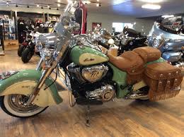 Just Off The Truck 2016 Vintage Indian Motorcycle In Willow Green Indian Motorcycle Indian Motors Vintage Indian Motorcycles