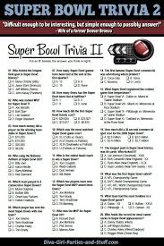 100 us state quizzes online, trivia, questions, answers; Super Bowl Trivia Questions Last Updated Jan 13 2020 Super Bowl Trivia Trivia Questions Super Bowl 54