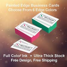 Check out our 500 business cards selection for the very best in unique or custom, handmade pieces from our business & calling cards shops. 500 Thick 32pt Business Cards With Painted Edges Free Shipping Ebay