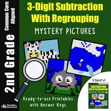 Math sheets coloring pages coloring home. Mystery Color Sheet Worksheets Teaching Resources Tpt