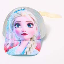 Disney Frozen 2 Elsa Baseball Cap With Hair Claire S Us