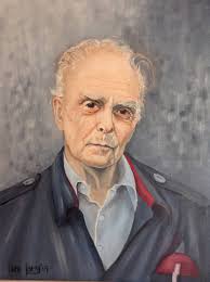 Sean MacBride Painting by Diane Lavery