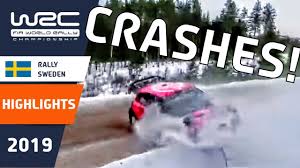 Le rallye de suède accueille, du 12 au 15 février, la seconde manche du championnat du monde des rallyes wrc 2015. Wrc Rally Sweden 2019 Crash Highlights Stuck In Snow Spins Rally Crashes And Mistakes Youtube
