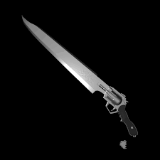 43 total length of sword. Download Stl File Gunblade Squall Final Fantasy 8 3d Print Model 3d Print Design Cults