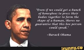 Even if we could get a bunch of honeybees to press their bodies together to  form