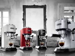 Enjoy authentic espresso in your home with the de'longhi dedica deluxe manual espresso machine, cappuccino maker. Dedica Deluxe Manual Espresso Machine Cappuccino Maker Ec685w White De Longhi Us