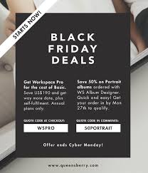 Everyone knows about black friday and cyber monday. 3 Black Friday Deals You Wont Want To Miss Queensberry