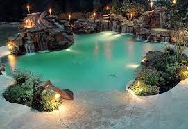 Perfect For My Fantasy Backyard Ide Halaman Belakang Kolam Renang Taman Air