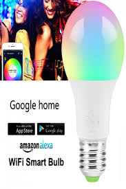 11 99 Smart Wifi App Remote Light Bulb E17 E12 B15 E40 Dimmable Led Party Home Lamp S1 Smart Wifi Remote Light Smart Bulb Smart Home Automation Bulb