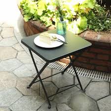 Whitlow Folding Metal Bistro Table Patio Side Table Bistro Table Patio Table