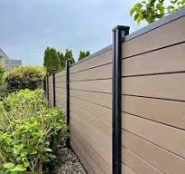 3D Embossed Co-Extrusion WPC Fence Panels for Gardens