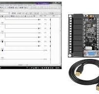 Programmable Logic Controller Kit Mini PLC, Automation w Software & USB  Interface, Power Supply