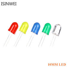 Electrons in the semiconductor recombine with electron holes. 10pcs Lot Led Diode 10mm F10 Green Blue White Red Yellow Eelectronic Components Light Emitting Diode Shopee Philippines