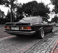 Beautiful Black Mercedes Benz W123 280ce Coupe On 3piece Bbs Rims Lowered Picture From W123benz Dz Mercedes Benz W123c 1980 Fahrzeuge