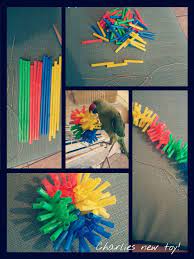 Parrot Straw Toy Diy Bird Toys Handmade Bird Toys Homemade Bird Toys