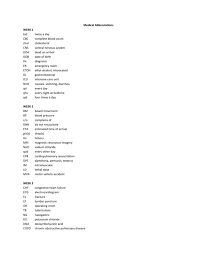 We did not find results for: Medical Abbreviations Week 1 Bid Twice A Day Cbc Complete Blood