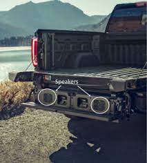 2019 2020 Gmc Sierra Multipro Tailgate 19417163 Sistema De Alto Falante Kicker Ebay