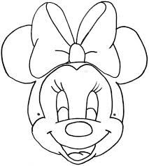 Masques Mickey Et Minnie 3 3 Dessin De Minnie Coloriage Minnie Coloriage Masque