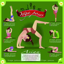 Yoga Poses Vector Design Elements 01 Yoga Design Vector Design Yoga