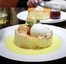 Pancake Souffle With Creme Catalana Creme Anglaise And Vanilla Ice Cream Heavenly Souffle Japanese Vanilla Ice Cream Lemon Basil Chicken Japanese Pancake