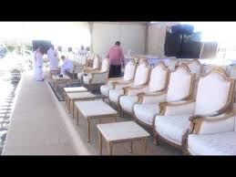 تاجير كنب ملكي بجدة كراسي طاوللت0569037899 Youtube