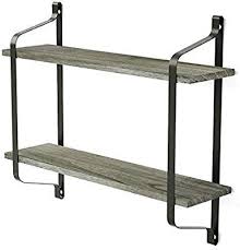 Amazon Com Love Kankei Rustic Floating Book Shelves Wall Mounted Industrial Wall Shelves For Pantry Liv Wall Storage Shelves Wood Wall Shelf Floating Shelves