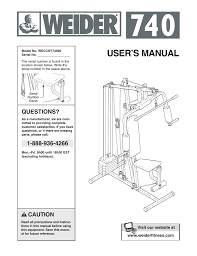 Weider Weccsy7409 Users Manual Manualzz Com